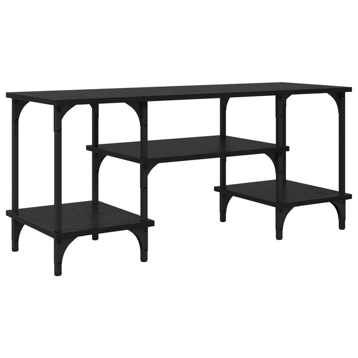 Cabinet TV Stejar Negru 102 x 35 x 45,5 cm - WALTI WALTI