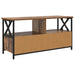 Cabinet TV Lemn Vechi 90 x 33 x 45 cm Lemn ingineresc și oțel - WALTI WALTI