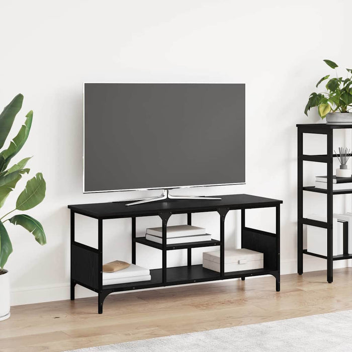 Cabinet TV Stejar Negru 100 x 35 x 45 cm - WALTI WALTI
