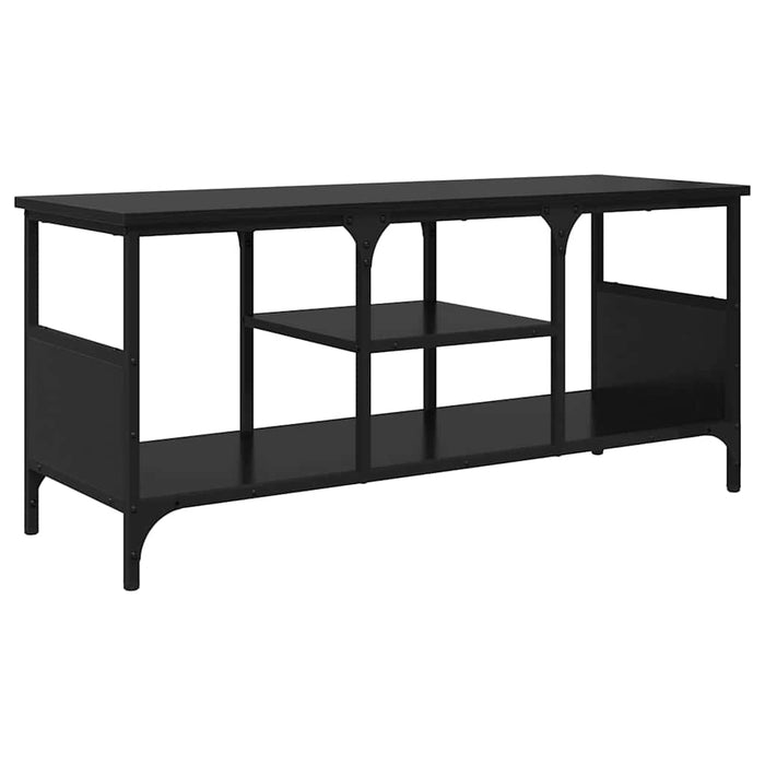 Cabinet TV Stejar Negru 100 x 35 x 45 cm - WALTI WALTI