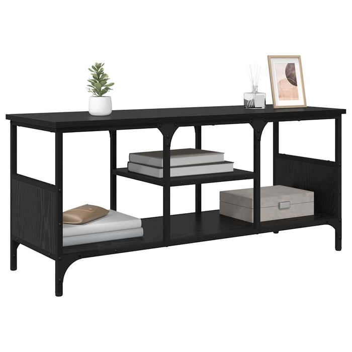 Cabinet TV Stejar Negru 100 x 35 x 45 cm - WALTI WALTI