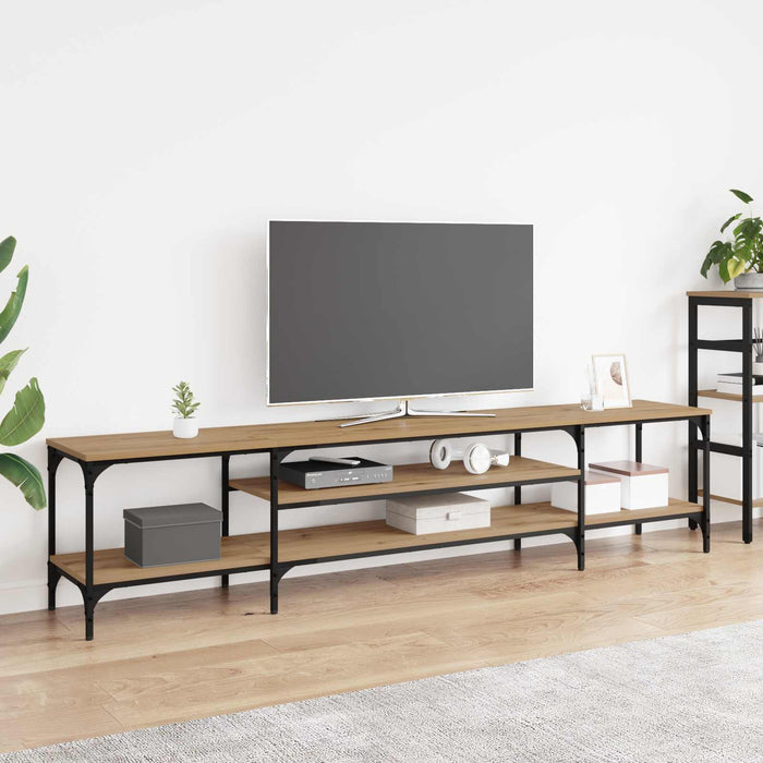 Cabinet TV Stejar Artizanal 201 x 35 x 45 cm - WALTI WALTI