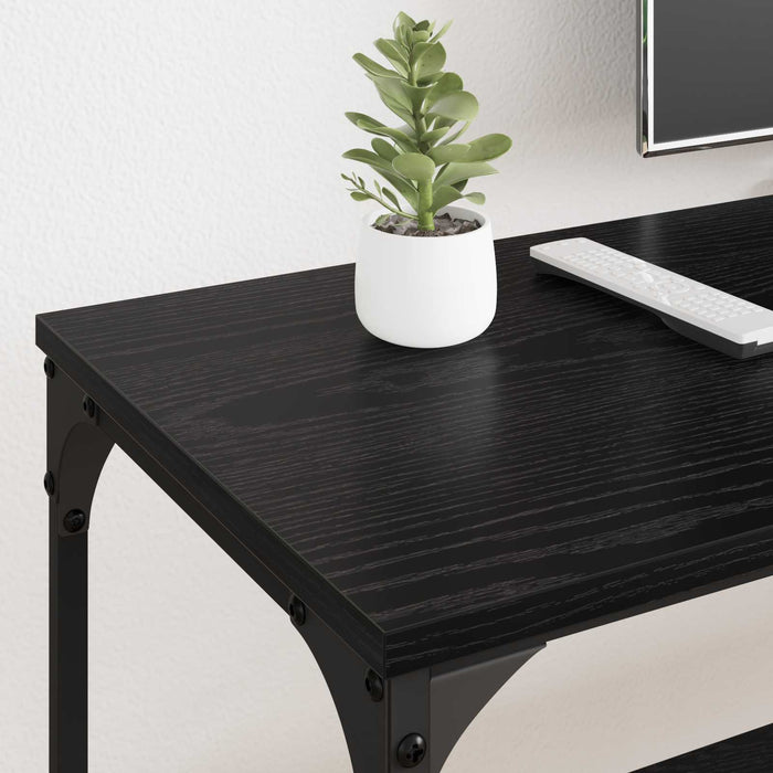 Cabinet TV Stejar Negru 201 x 35 x 45 cm - WALTI WALTI