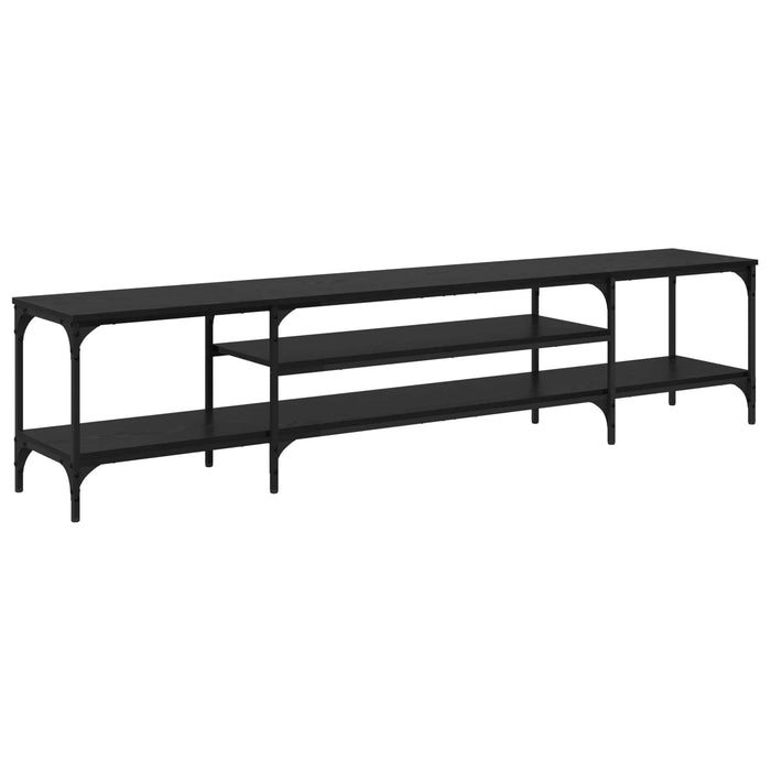 Cabinet TV Stejar Negru 201 x 35 x 45 cm - WALTI WALTI