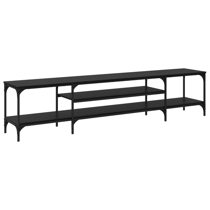 Cabinet TV Stejar Negru 201 x 35 x 45 cm - WALTI WALTI