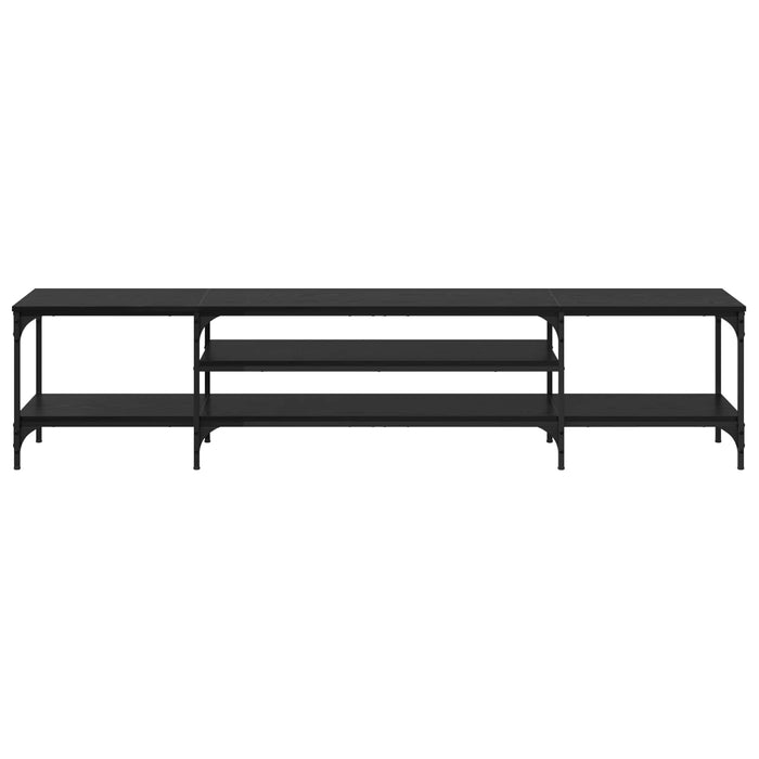Cabinet TV Stejar Negru 201 x 35 x 45 cm - WALTI WALTI