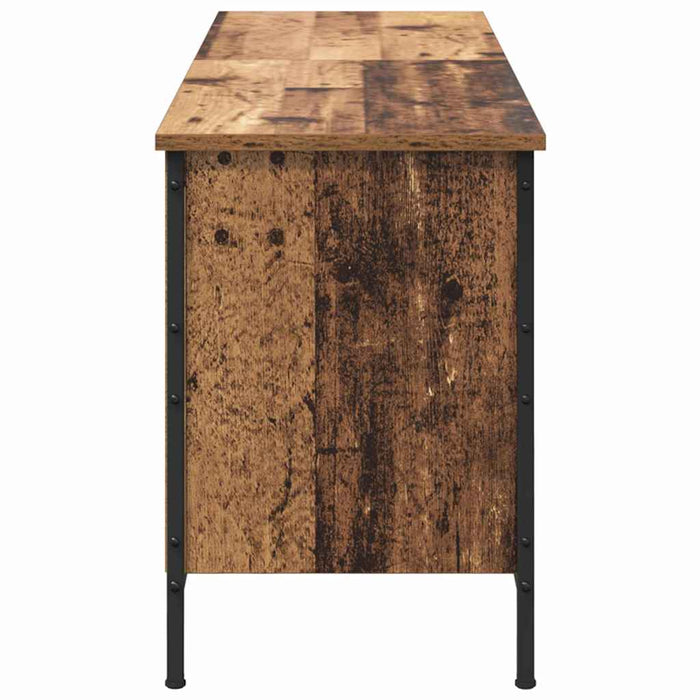 Dulap pentru pantofi cu raft Lemn Vechi 131 x 35 x 50 cm - WALTI WALTI