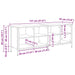 Dulap pentru pantofi cu raft Lemn Vechi 131 x 35 x 50 cm - WALTI WALTI