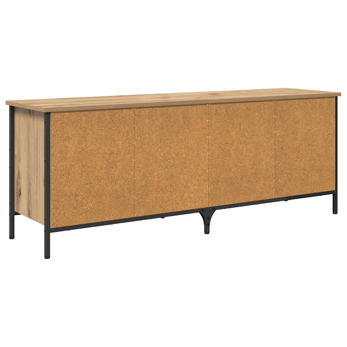 Dulap pentru pantofi cu raft Stejar Artizanal 131 x 35 x 50 cm - WALTI WALTI