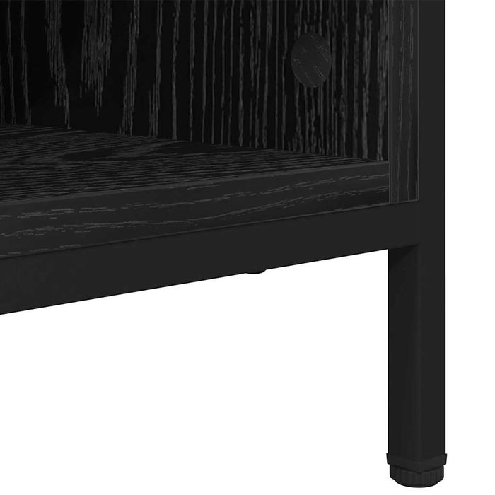 Dulap pentru pantofi cu raft Stejar Negru 131 x 35 x 50 cm - WALTI WALTI
