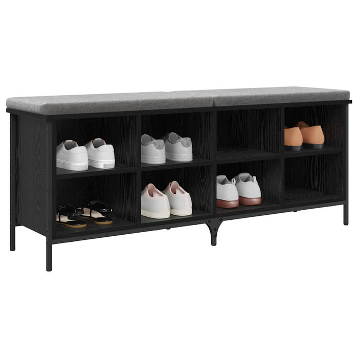 Dulap pentru pantofi cu raft Stejar Negru 131 x 35 x 50 cm - WALTI WALTI