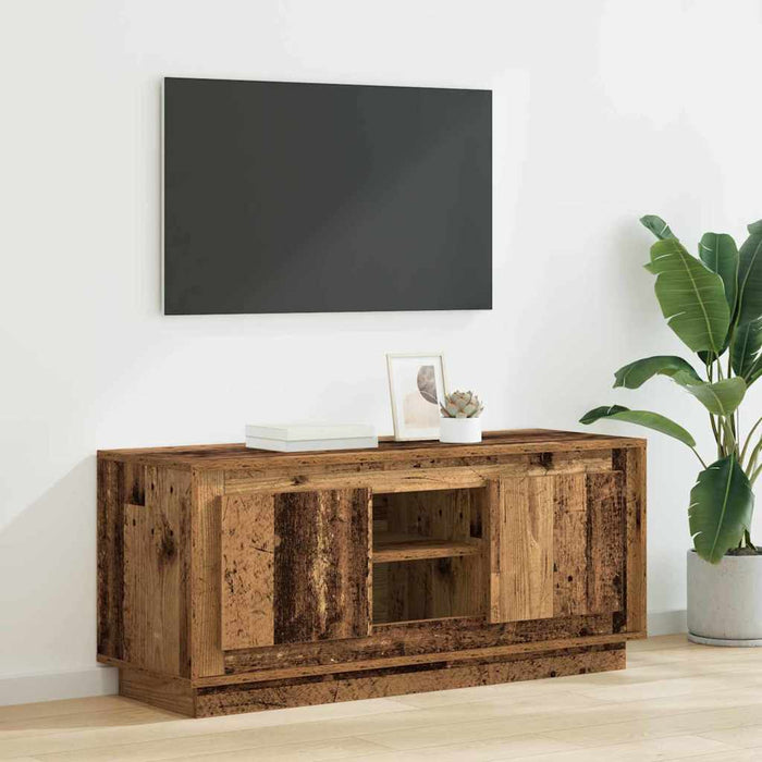 Cabinet TV Lemn Vechi 102 x 35 x 45 cm Lemn compozit - WALTI WALTI