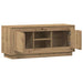 Cabinet TV Stejar Artizanal 102 x 35 x 45 cm Lemn compozit - WALTI WALTI