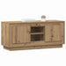 Cabinet TV Stejar Artizanal 102 x 35 x 45 cm Lemn compozit - WALTI WALTI