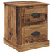 Dulap de noapte Lemn vechi 39 x 39 x 47.5 cm Lemn compozit - WALTI WALTI