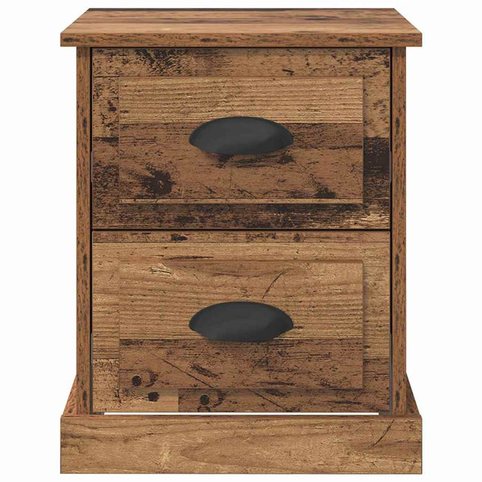 Dulap de noapte Lemn vechi 39 x 39 x 47.5 cm Lemn compozit - WALTI WALTI