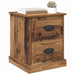Dulap de noapte Lemn vechi 39 x 39 x 47.5 cm Lemn compozit - WALTI WALTI