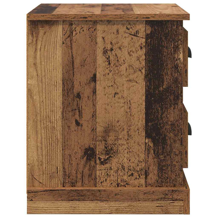 Dulap de noapte Lemn vechi 39 x 39 x 47.5 cm Lemn compozit - WALTI WALTI