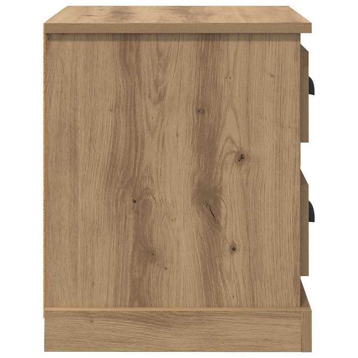 Dulap de noapte 2 buc. Stejar Artizanal 39 x 39 x 47.5 cm - WALTI WALTI