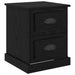 Dulap de noapte cu sertar 2 pcs Stejar Negru 39 x 39 x 47.5 cm - WALTI WALTI