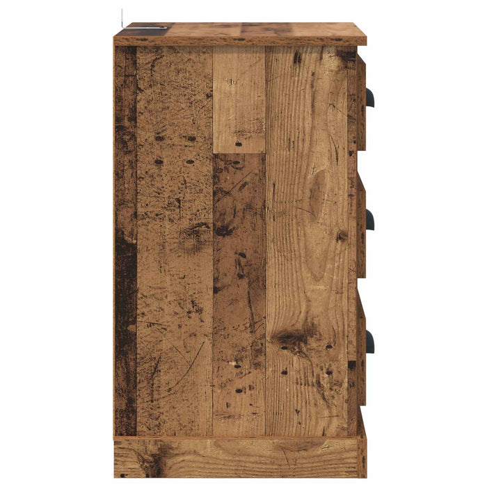 Dulap de noapte Lemn Vechi 39 x 39 x 67,5 cm Lemn compozit WALTI