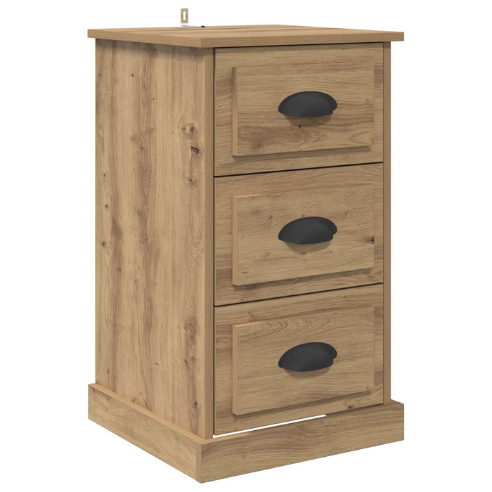 Dulap de noapte Stejar Artizanal 39 x 39 x 67,5 cm WALTI