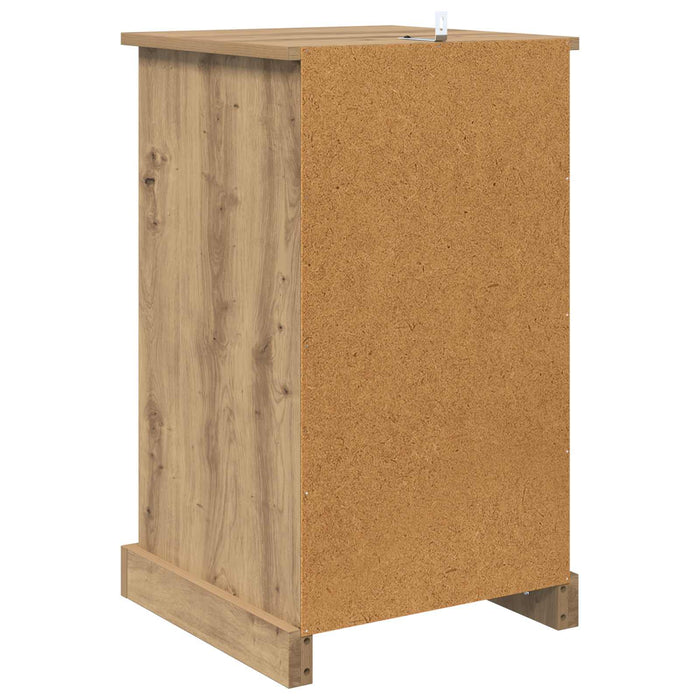 Dulap de noapte Stejar Artizanal 39 x 39 x 67,5 cm WALTI