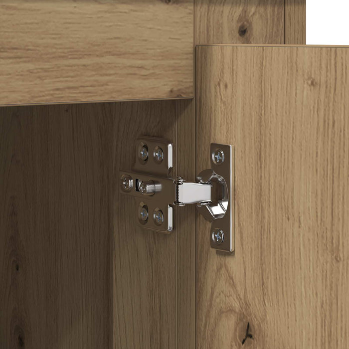 Bufet 70 x 35,5 x 67,5 cm Stejar Artizanal Lemn compozit WALTI