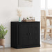 Bufet Stejar Negru 70 x 35,5 x 67,5 cm Lemn compozit - WALTI WALTI