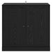 Bufet Stejar Negru 70 x 35,5 x 67,5 cm Lemn compozit - WALTI WALTI
