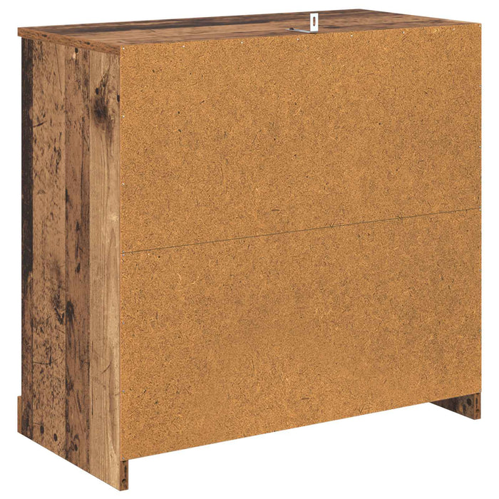 Bufet cu sertar Lemn Vechi 70 x 35,5 x 67,5 cm Lemn compozit - WALTI WALTI
