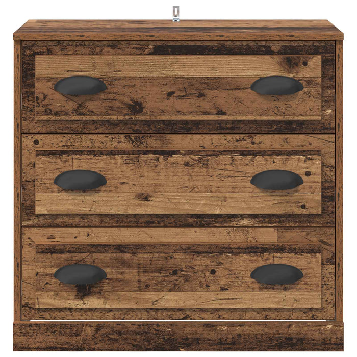 Bufet cu sertar Lemn Vechi 70 x 35,5 x 67,5 cm Lemn compozit - WALTI WALTI