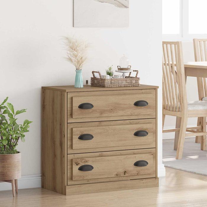 Bufet Stejar Artizanal 70 x 35,5 x 67,5 cm Lemn compozit - WALTI WALTI
