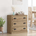 Bufet Stejar Artizanal 70 x 35,5 x 67,5 cm Lemn compozit - WALTI WALTI