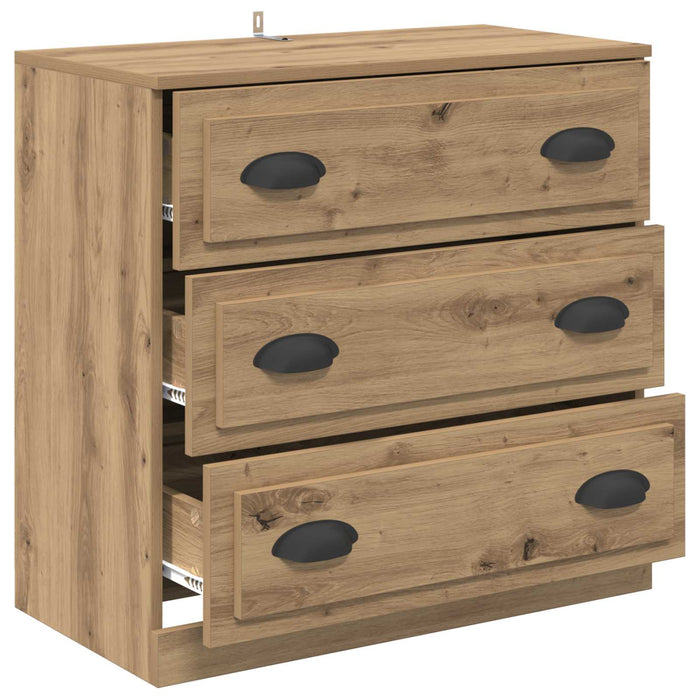 Bufet Stejar Artizanal 70 x 35,5 x 67,5 cm Lemn compozit - WALTI WALTI