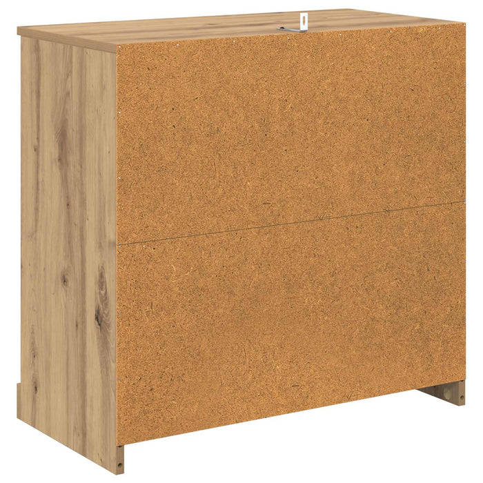 Bufet Stejar Artizanal 70 x 35,5 x 67,5 cm Lemn compozit - WALTI WALTI