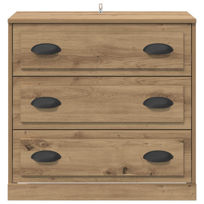 Bufet Stejar Artizanal 70 x 35,5 x 67,5 cm Lemn compozit - WALTI WALTI
