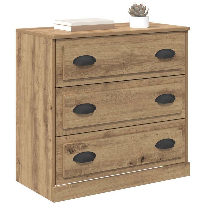 Bufet Stejar Artizanal 70 x 35,5 x 67,5 cm Lemn compozit - WALTI WALTI