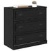 Bufet cu sertar Stejar Negru 70 x 35,5 x 67,5 cm Lemn compozit - WALTI WALTI