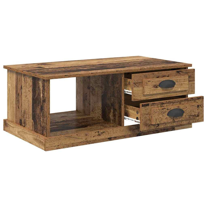 Masă de cafea Lemn Vechi 90 x 50 x 35 cm Lemn prelucrat WALTI