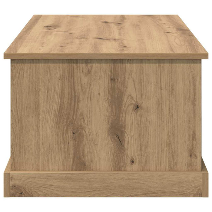 Masă de cafea Stejar Artizanal 90 x 50 x 35 cm Lemn compozit - WALTI WALTI