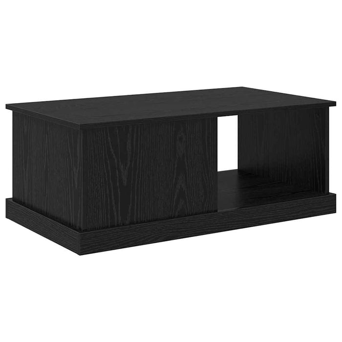 Masă de cafea Stejar Negru 90 x 50 x 35 cm Lemn compozit - WALTI WALTI