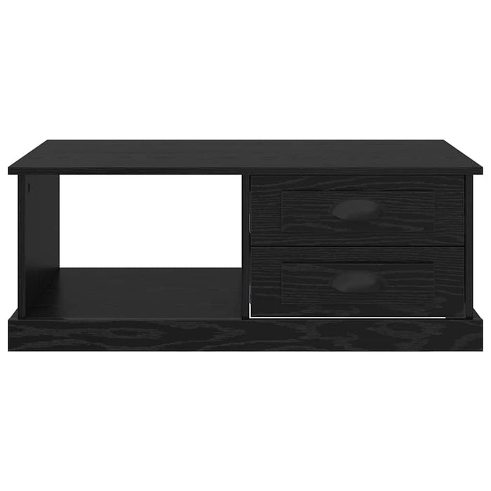 Masă de cafea Stejar Negru 90 x 50 x 35 cm Lemn compozit - WALTI WALTI