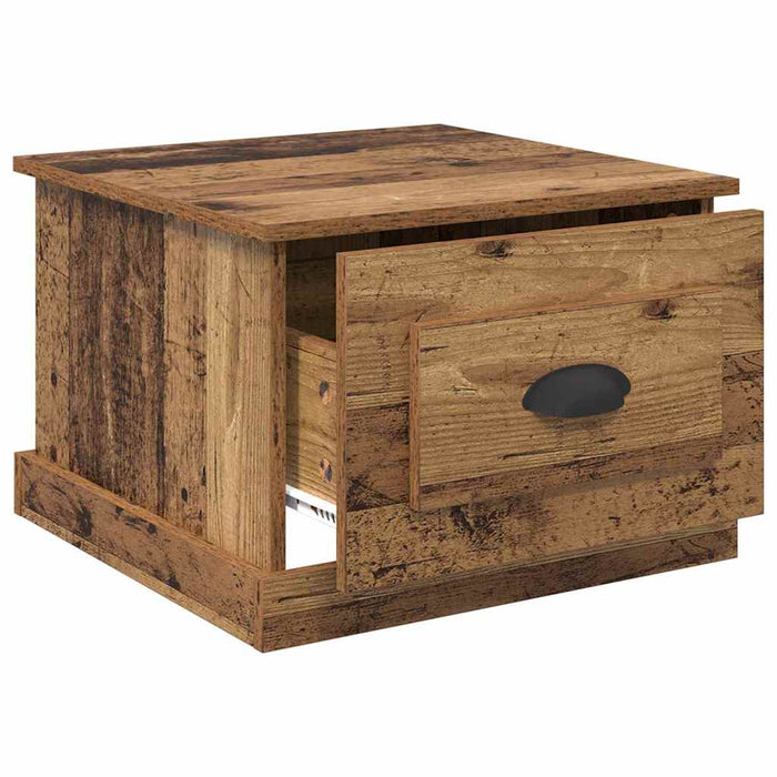 Masă de cafea Lemn Vechi 50 x 50 x 35 cm Lemn compozit - WALTI WALTI