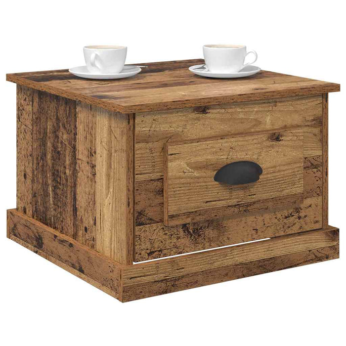 Masă de cafea Lemn Vechi 50 x 50 x 35 cm Lemn compozit - WALTI WALTI