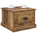 Masă de cafea Lemn Vechi 50 x 50 x 35 cm Lemn compozit - WALTI WALTI