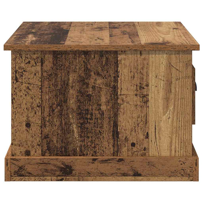 Masă de cafea Lemn Vechi 50 x 50 x 35 cm Lemn compozit - WALTI WALTI