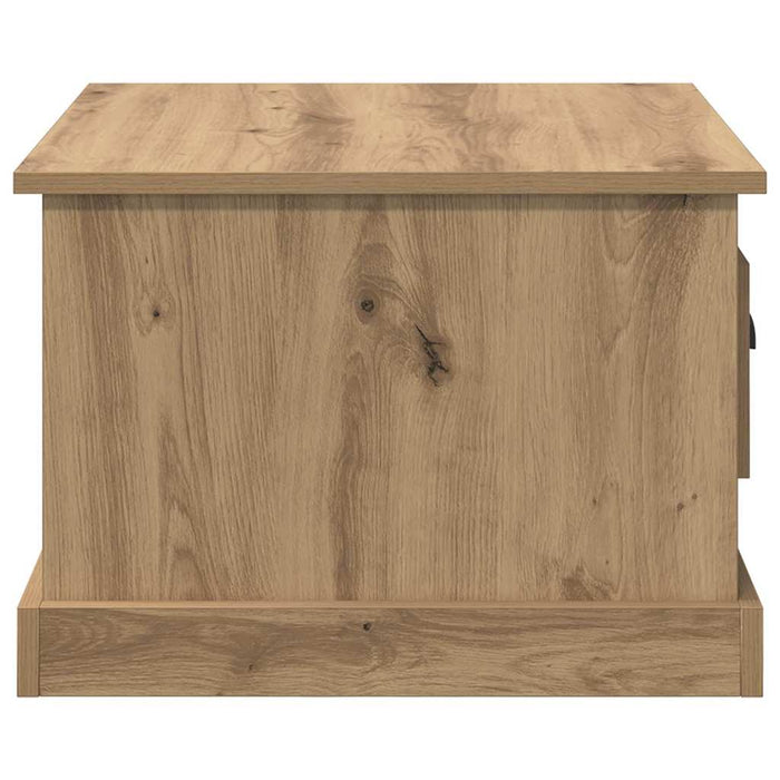 Masă de cafea Stejar Artizanal 50 x 50 x 35 cm Lemn compozit - WALTI WALTI