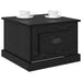 Masă de cafea Stejar Negru 50 x 50 x 35 cm Lemn compozit - WALTI WALTI