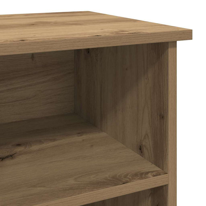 Cabinet TV Stejar Artizanal 99,5 x 35,5 x 48 cm Lemn compozit - WALTI WALTI